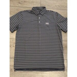Johnnie O Polo Shirt Mens L Golf Performance Stretch Desert Mountain Golf Club